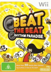 Beat the Beat: Rhythm Paradise PAL Wii PAL box art